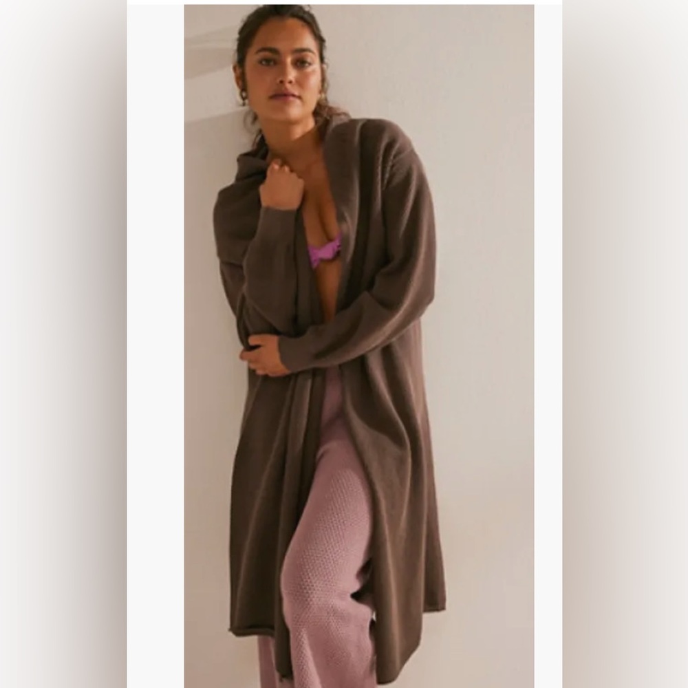 FP Beach Brown Knit Sweater